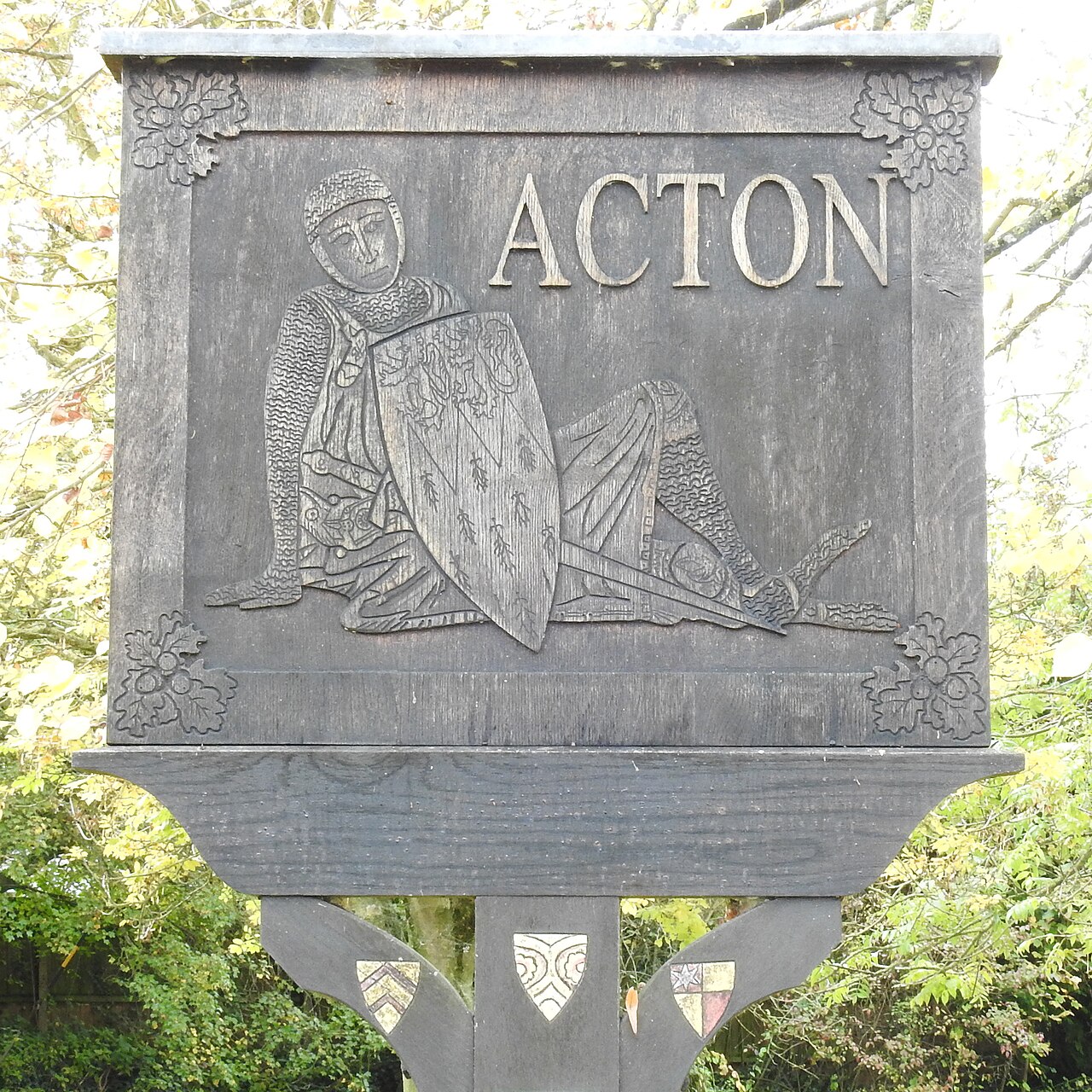 Acton village sign