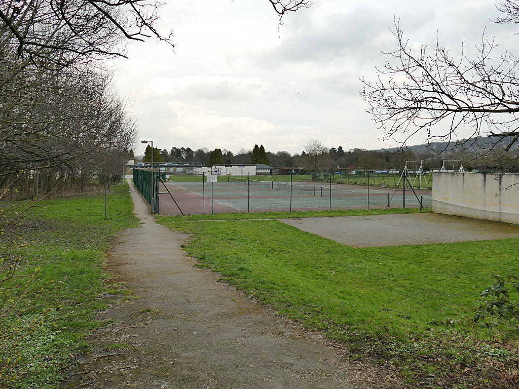 Tennis court, Middleton Avenue, Ilkley