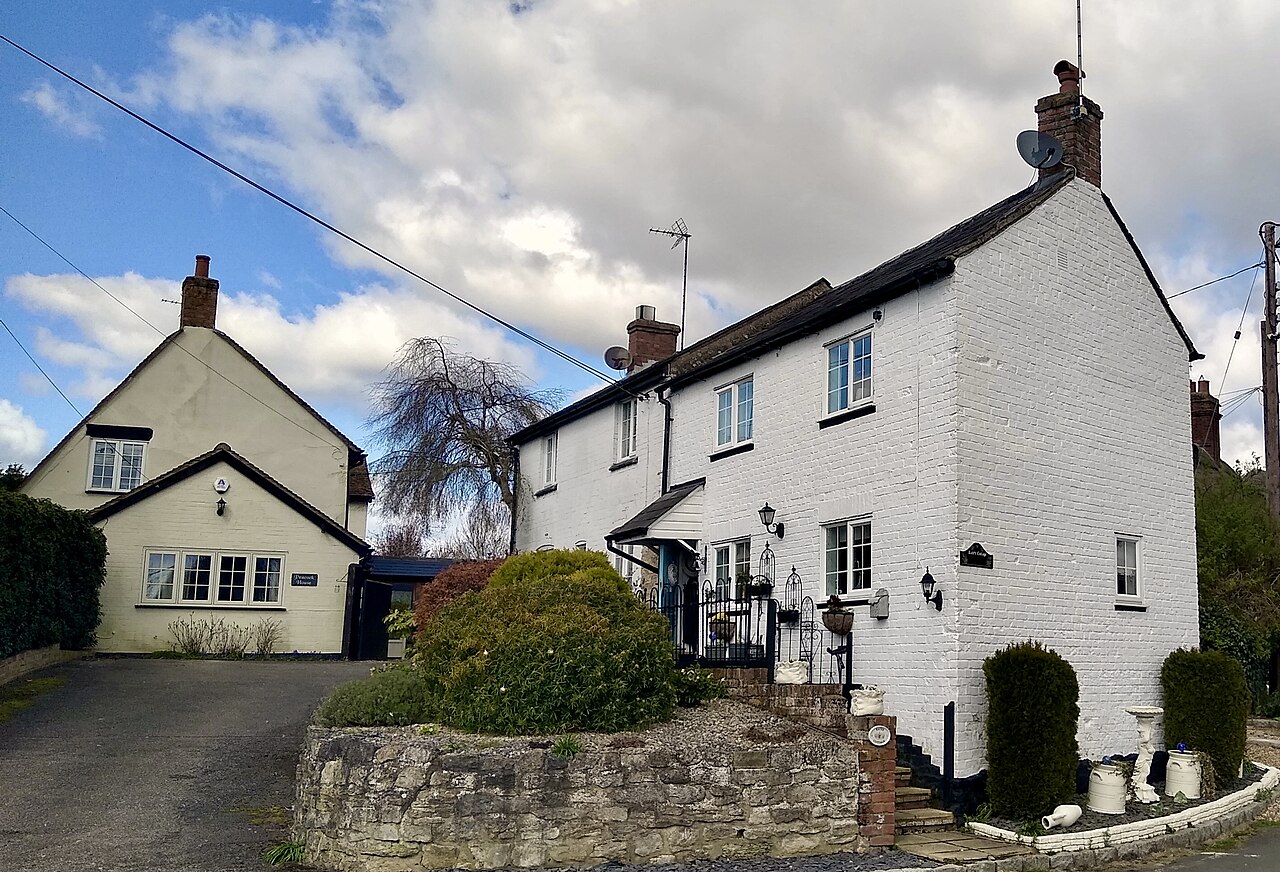 Kates Cottage and Peacock House, Church End, Adstock, Buckinghamshire