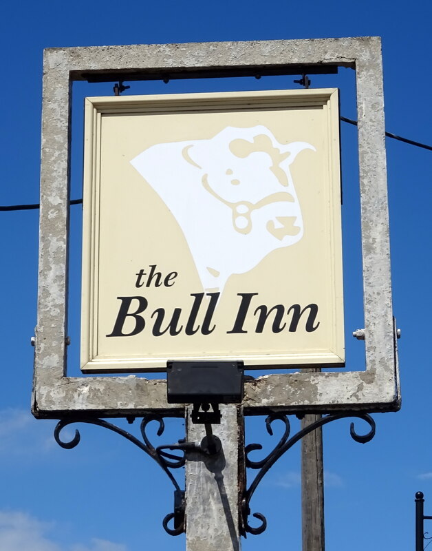 Sign for the Bull Inn, Arborfield Cross