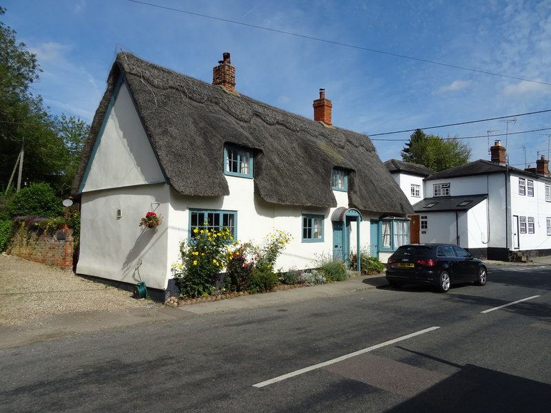 Thatched cottage on Church Hill, Ashdon