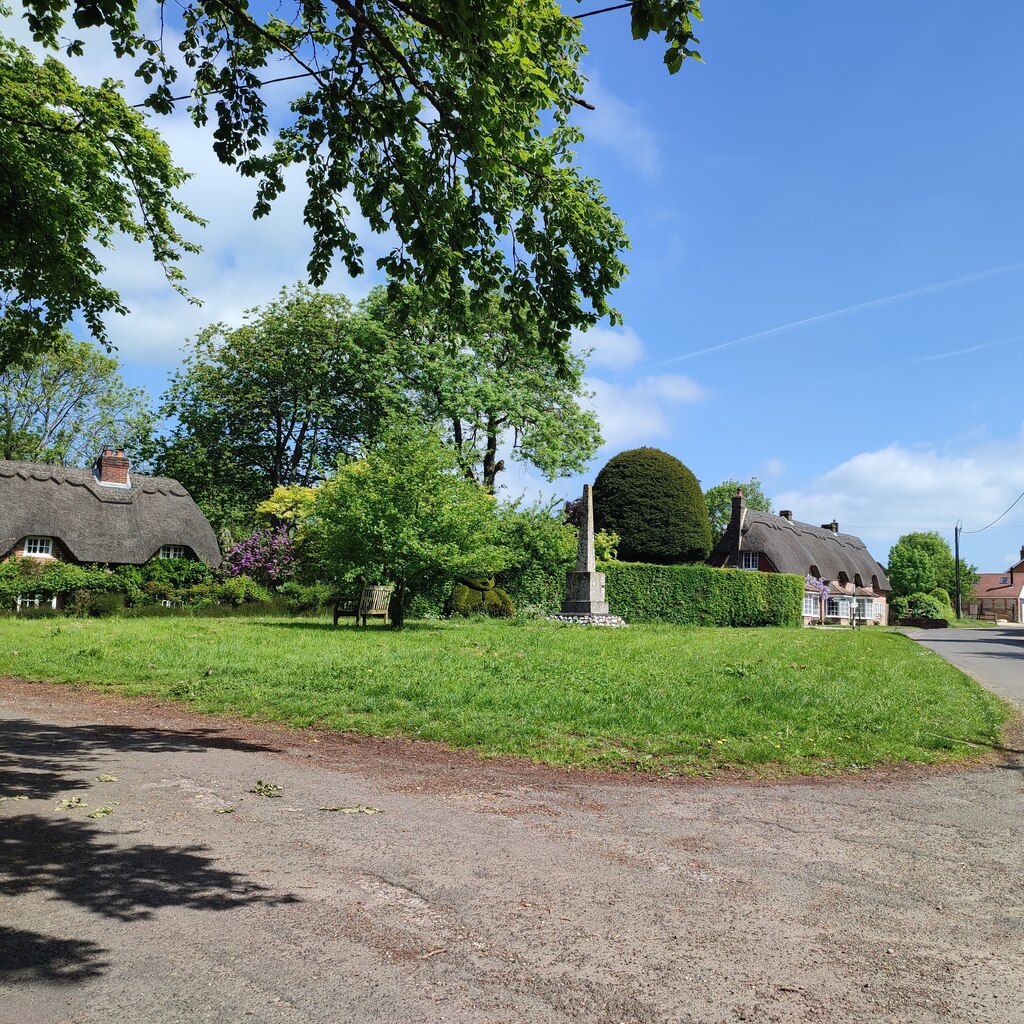 War Memorial and Green, Ashmansworth
