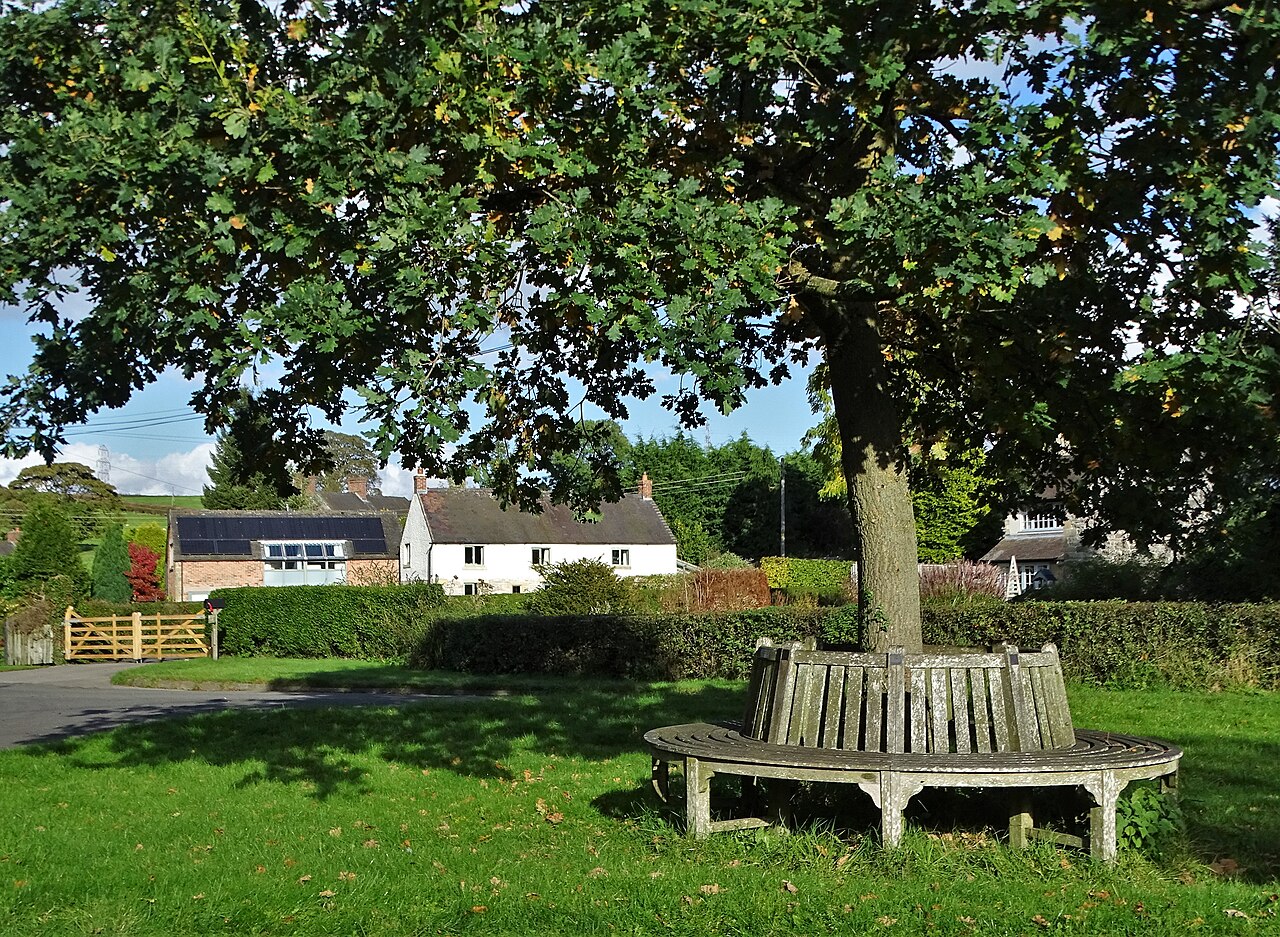 The village green in Atlow