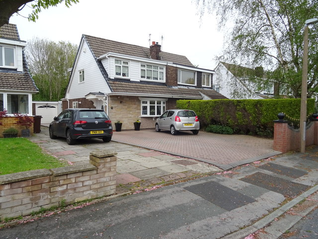 Houses on Standhouse Lane, Aughton