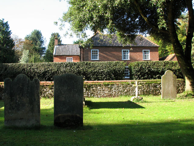 Cottage opposite the church in West Barsham