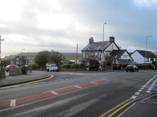 Cross roads at Benllech