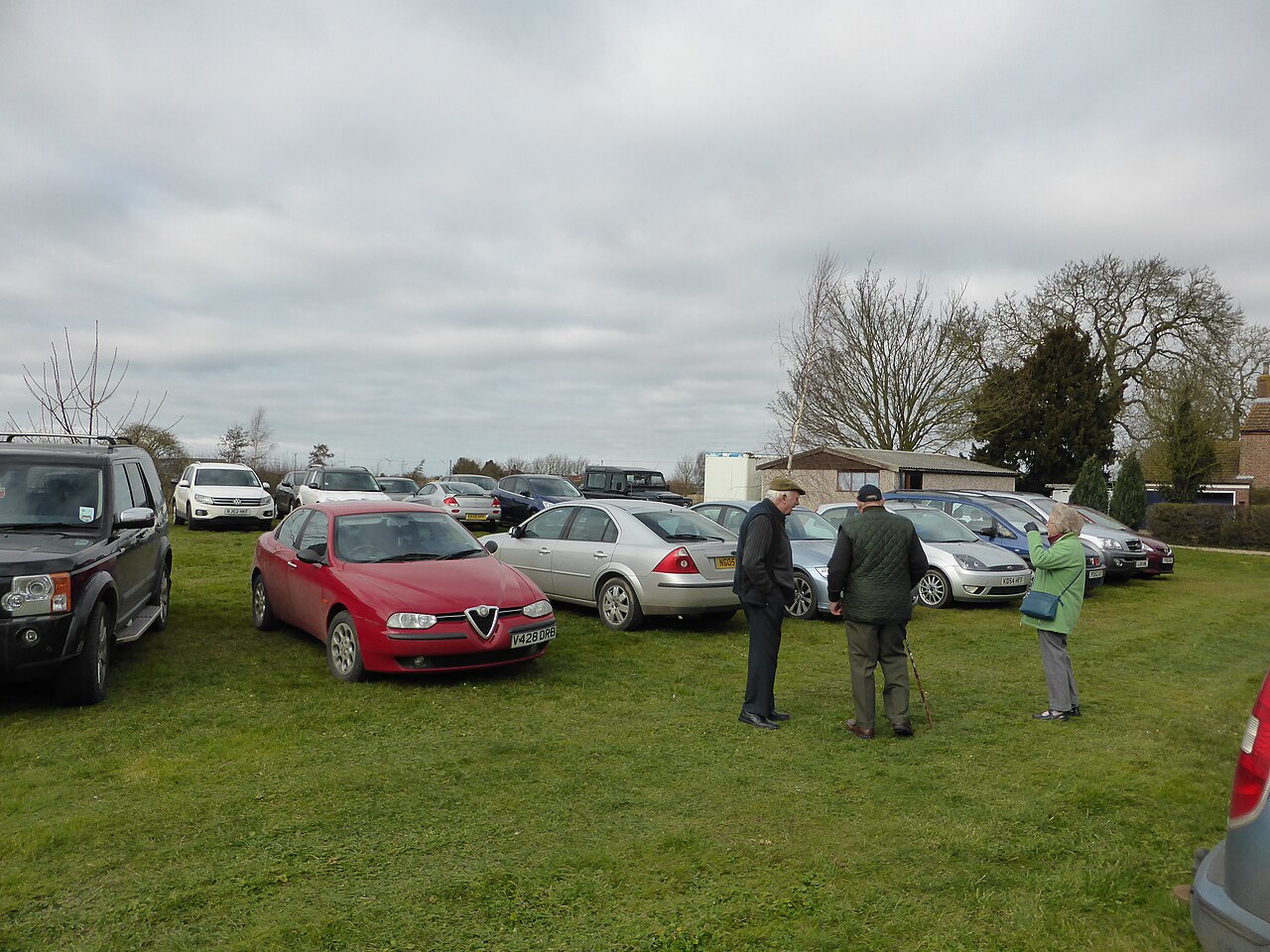 Village hall overspill parking
