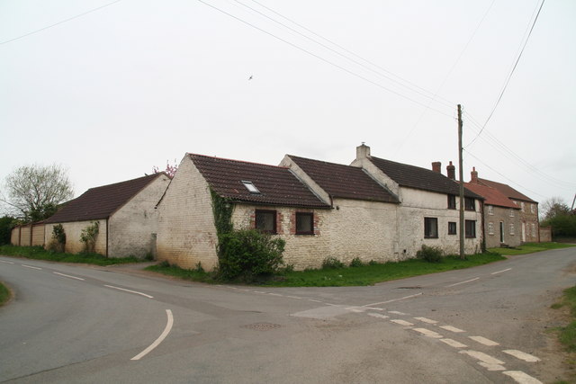 Old cottages and barns, corner of Archer Street, Bishop Norton