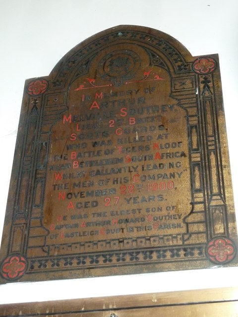 St Aldhelm, Bishopstrow- memorial (t) (geograph 3676749)