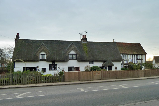 Thatched cottages, Boreham