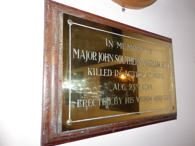 Holy Trinity, Bramley, memorial (ii)