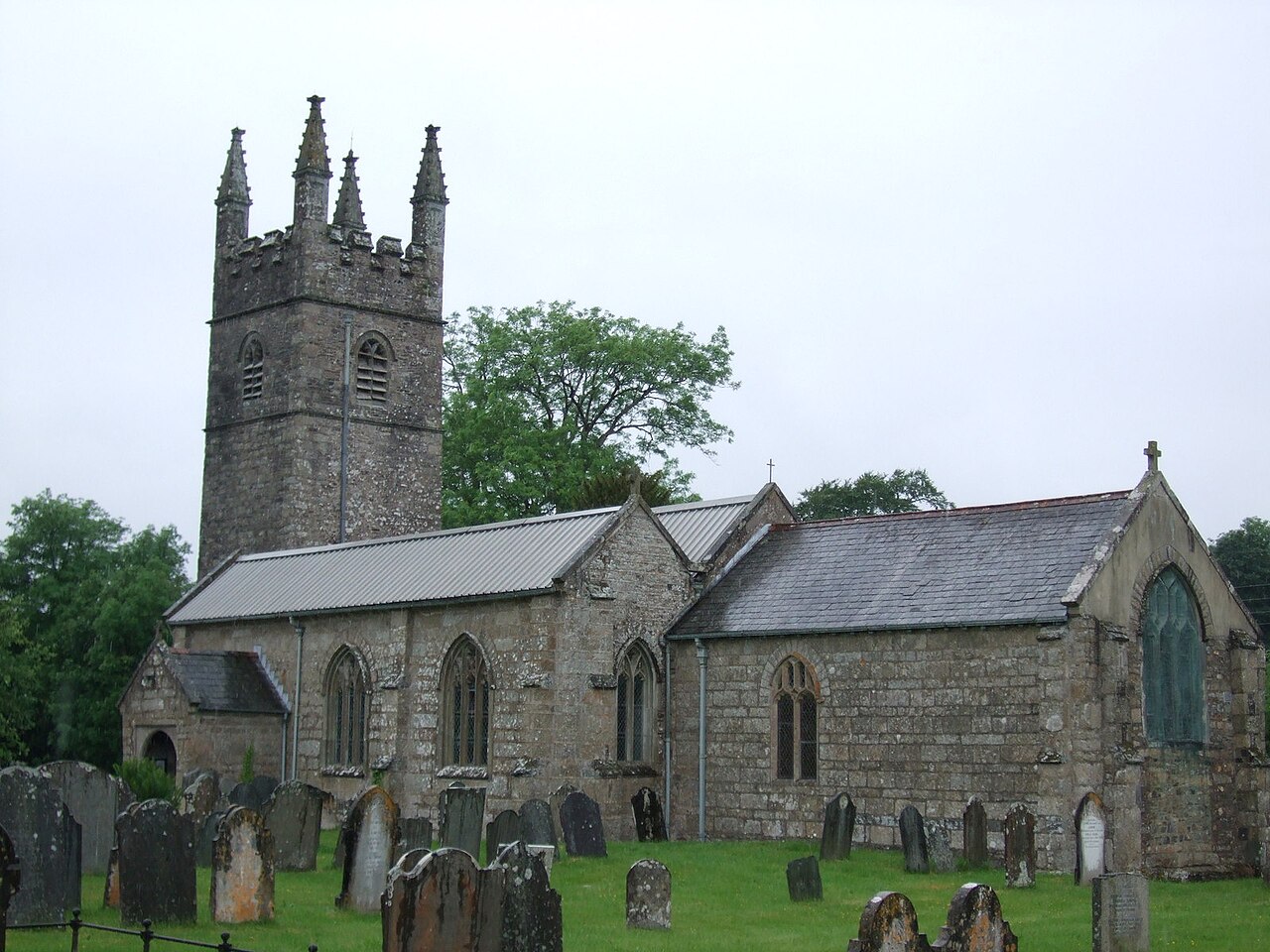 St Bridgets church, Bridestowe (geograph 3208216)