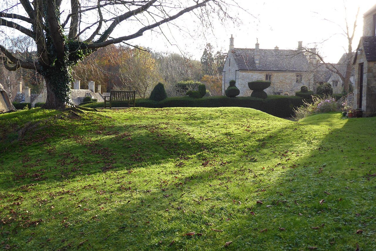 The Norman Chapel and Green in Broad Campden (geograph 7030374)