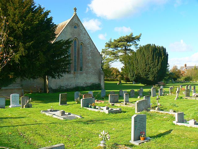 Christ Church and its churchyard, Broad Town