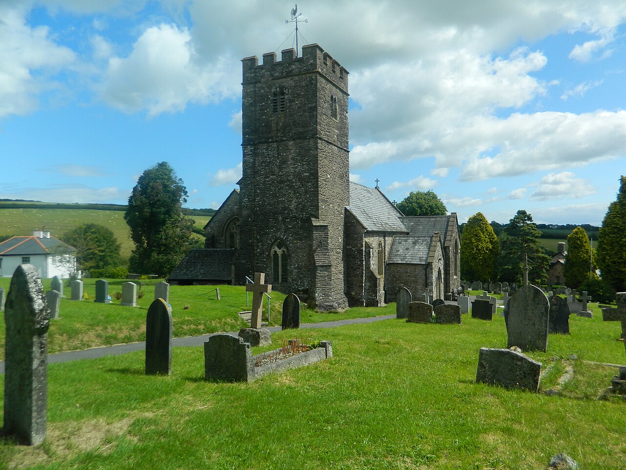 St Mary's Church and churchyard, Brompton Regis