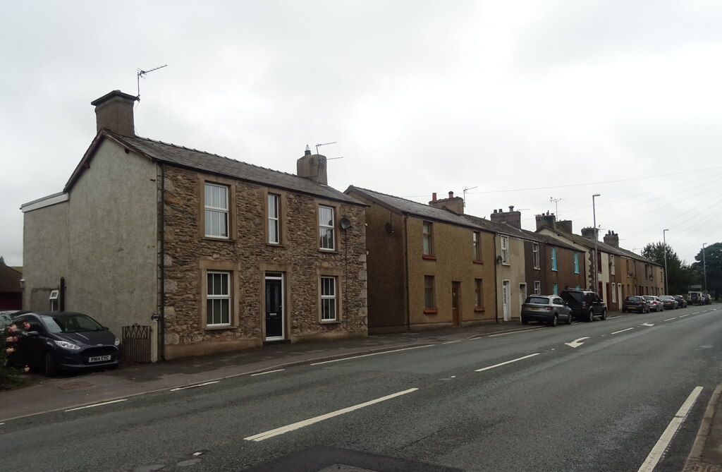 Houses on Ulverston Road, Lindal-in-Furness