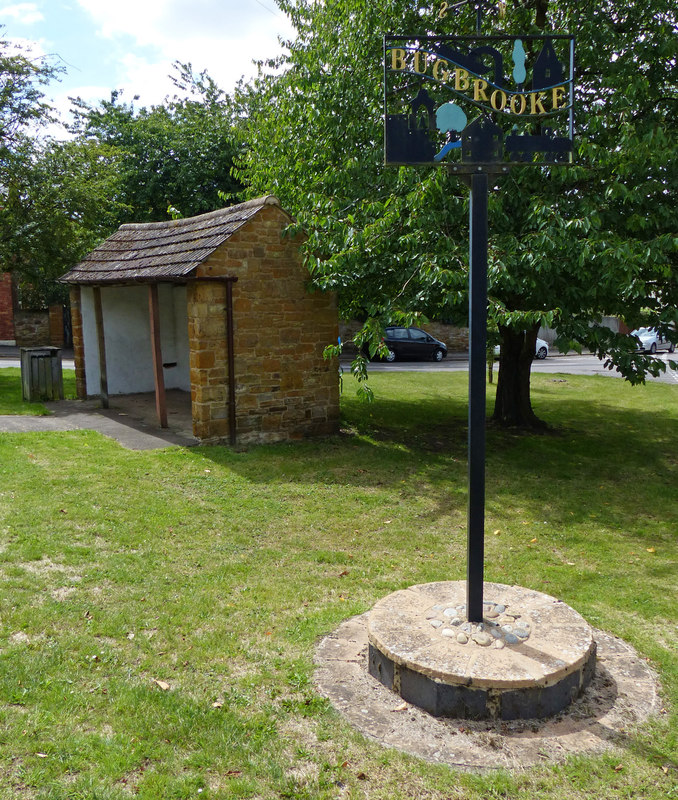 Bugbrooke village sign