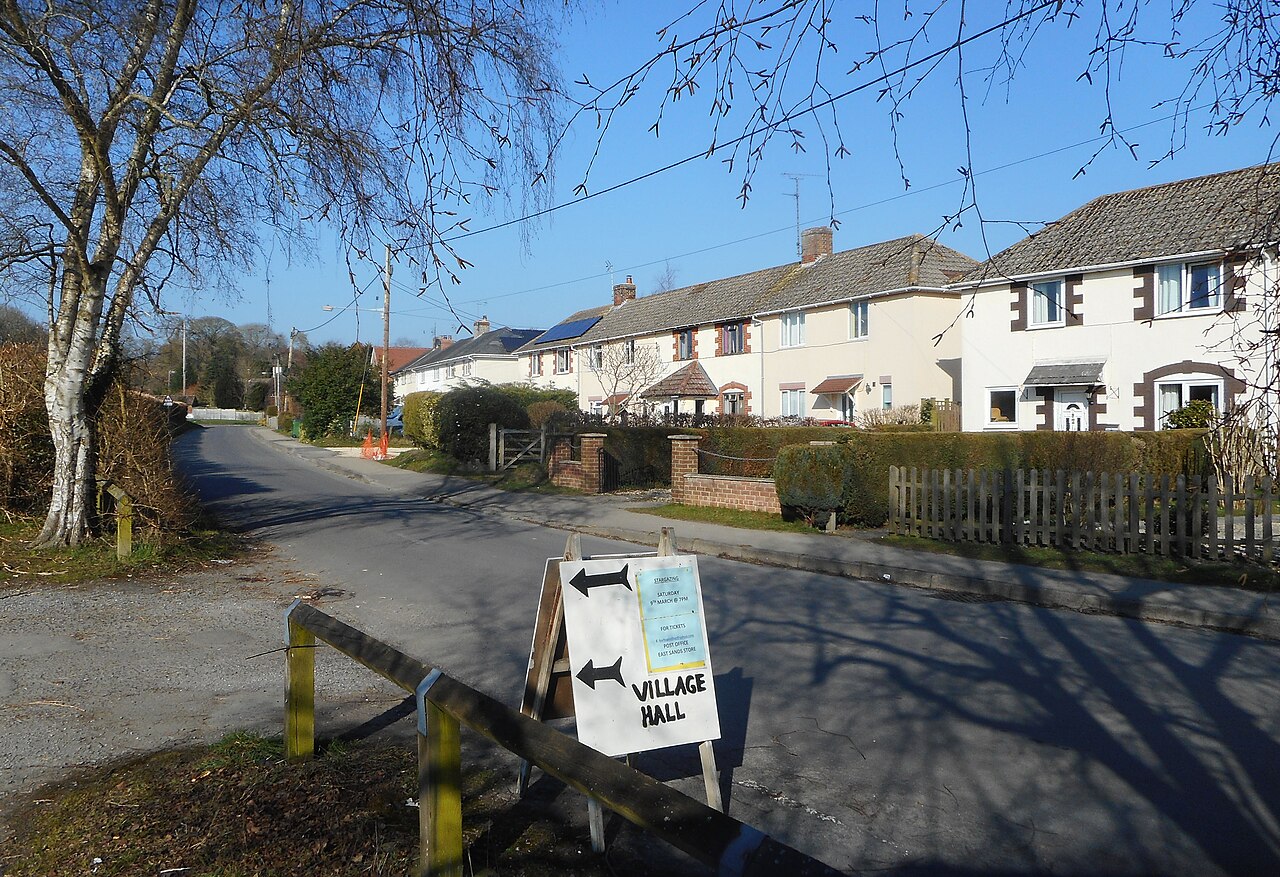 Outside the Village Hall