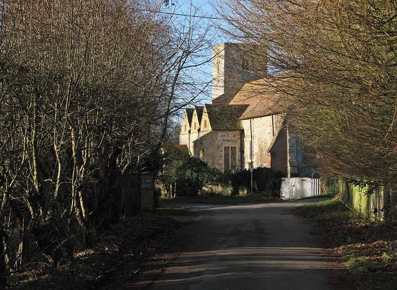 Burrough Green, Church Lane