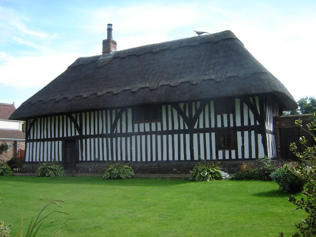 Thatched Cottage in the village street