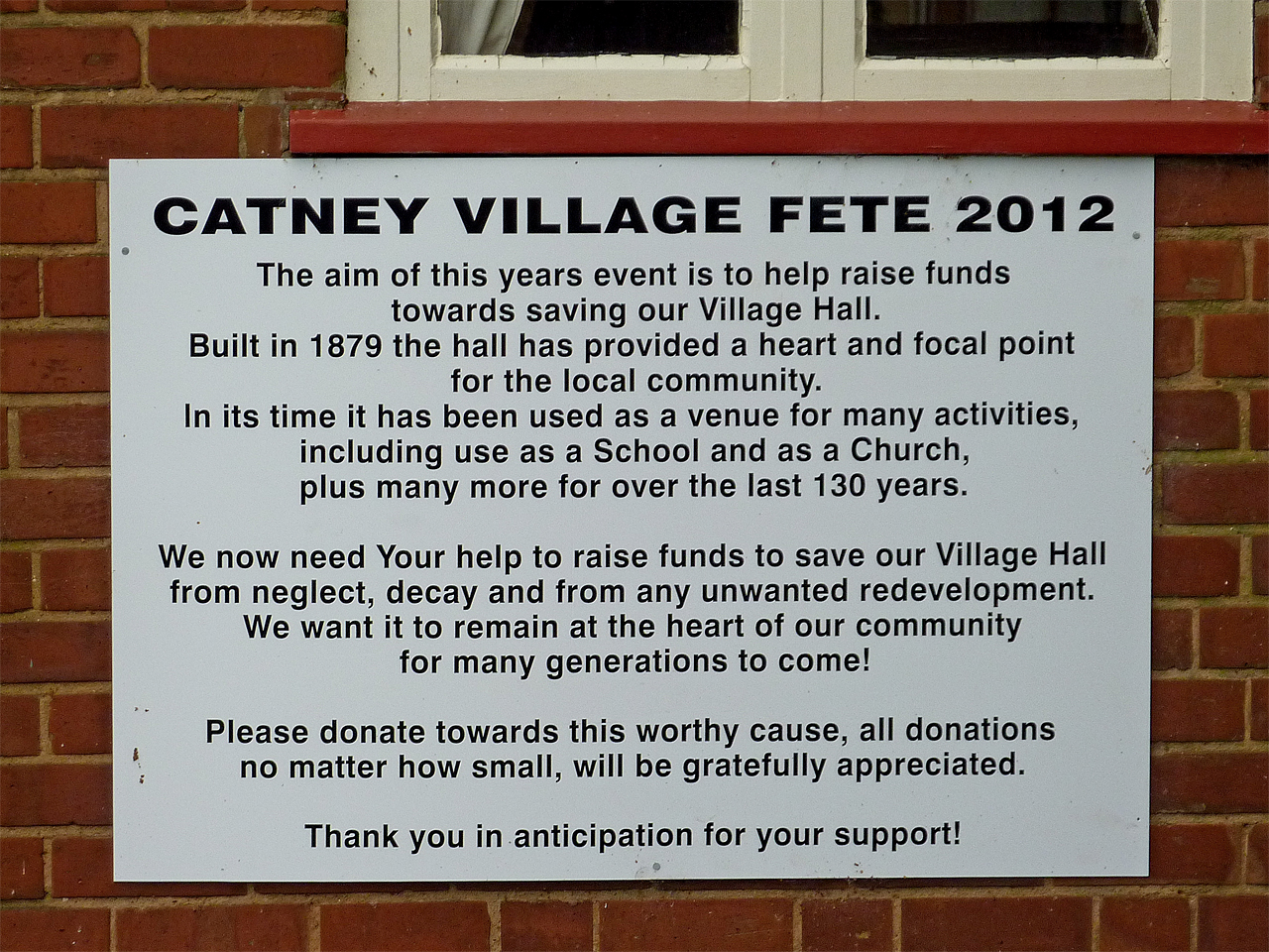 Catherine De Barnes Village Hall