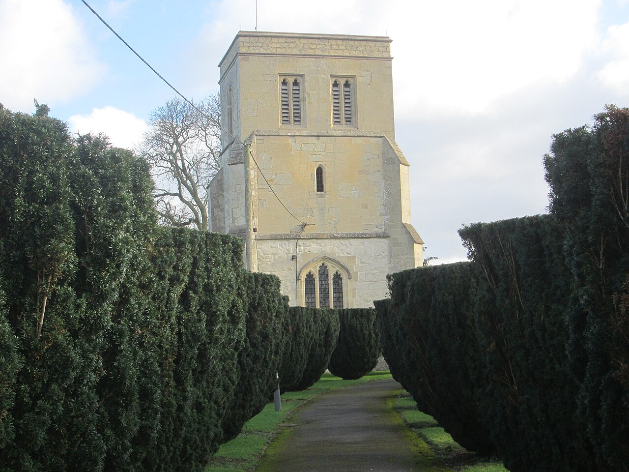 St Giles Church at Cheddington