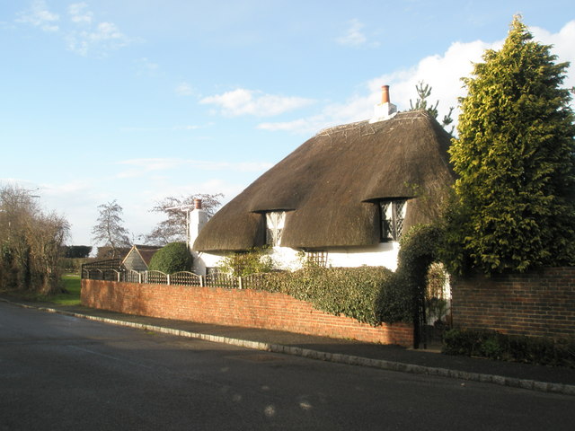 Thatched cottage opposite The Tamarind.
