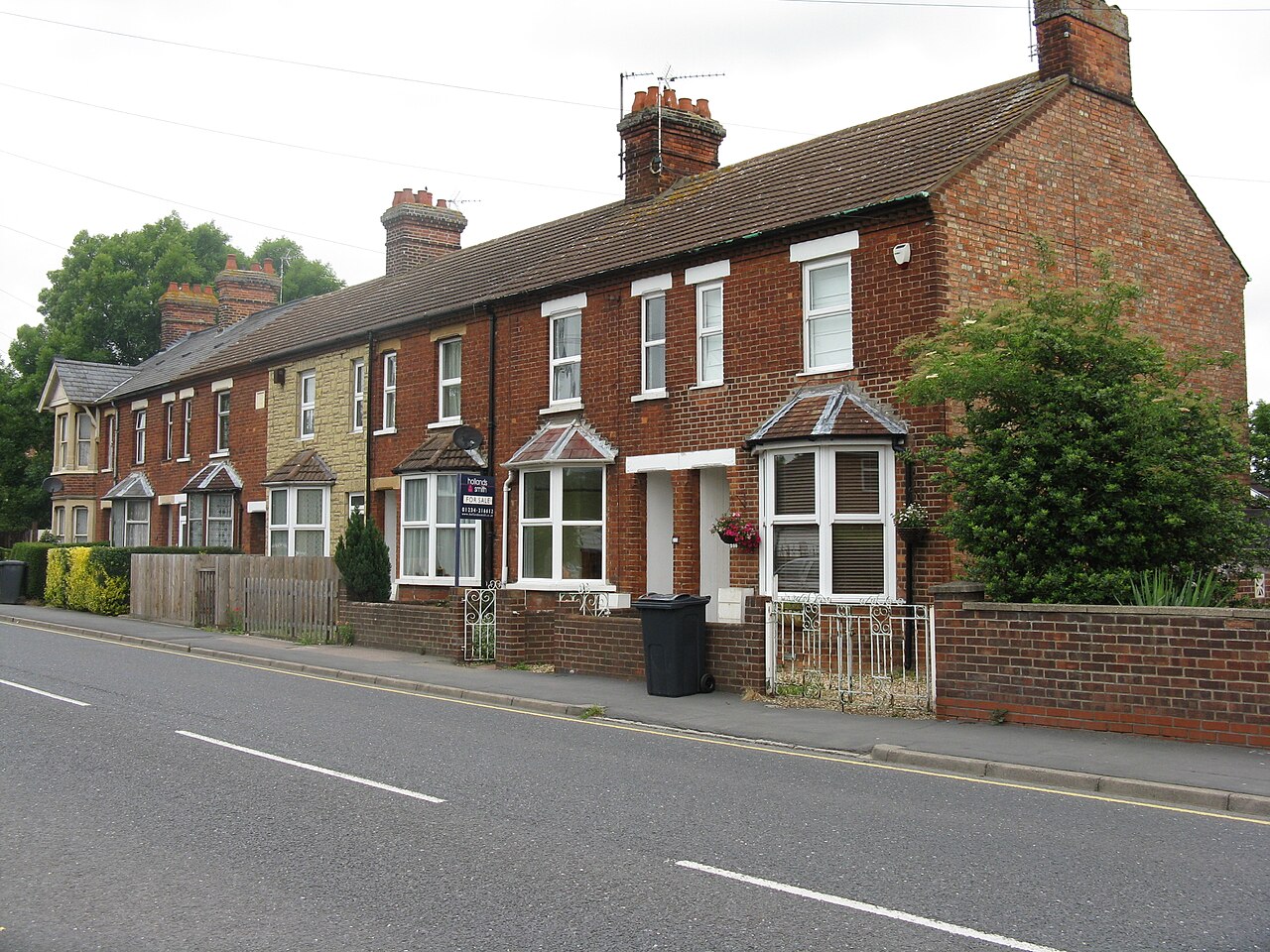 Terrace of houses, Clapham High Street