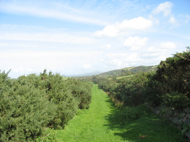 A Green Lane Linking the Cromlech and the Church