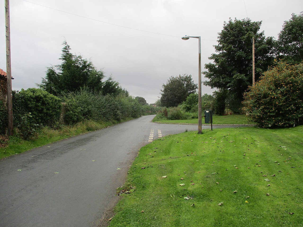 Colburn Lane in Colburn village