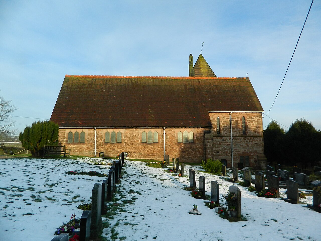Church of St John ^ the Holy Cross, Cotebrook