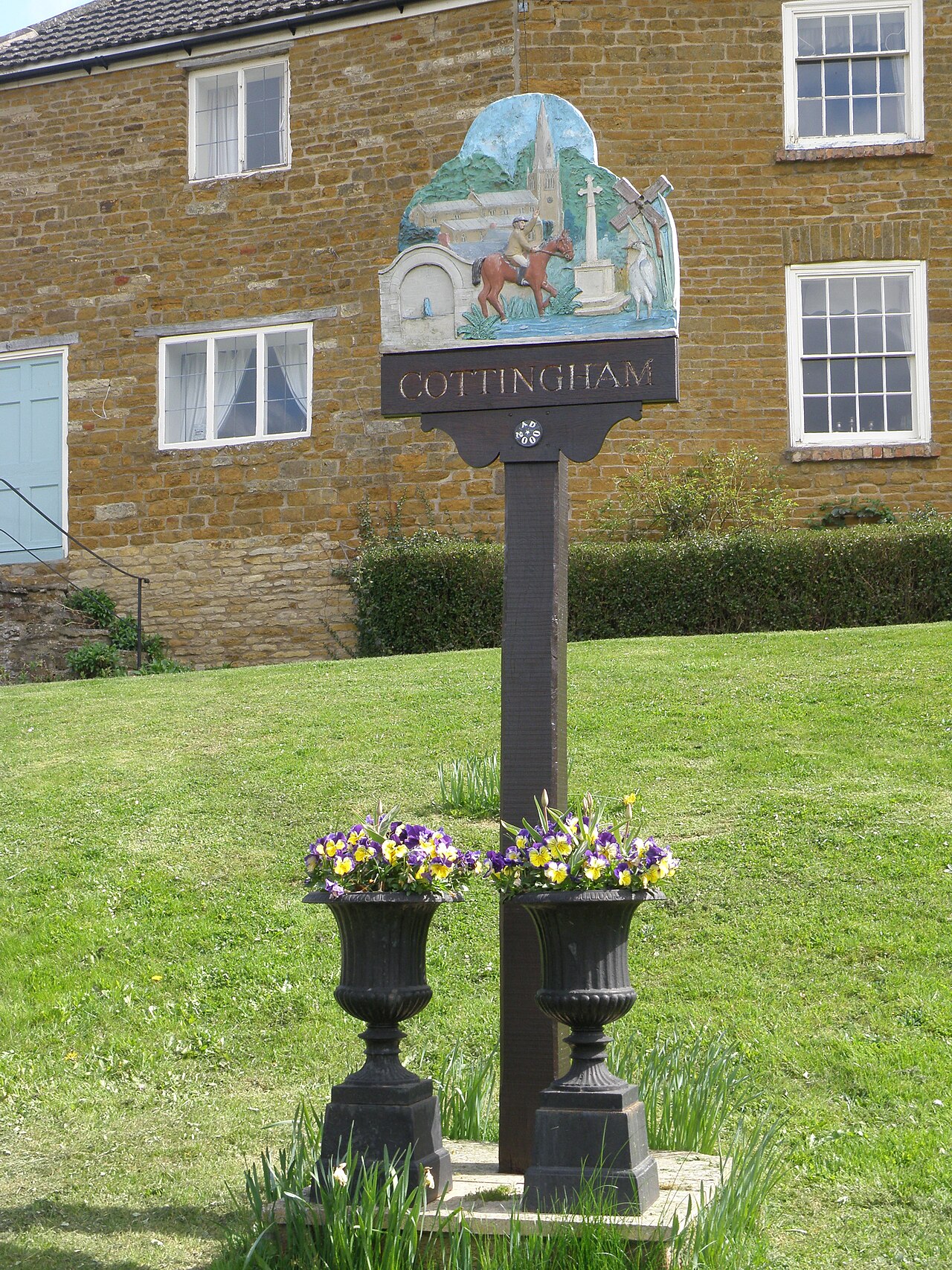 Cottingham village sign