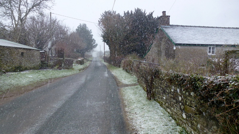 The Mountain Road at Craswall