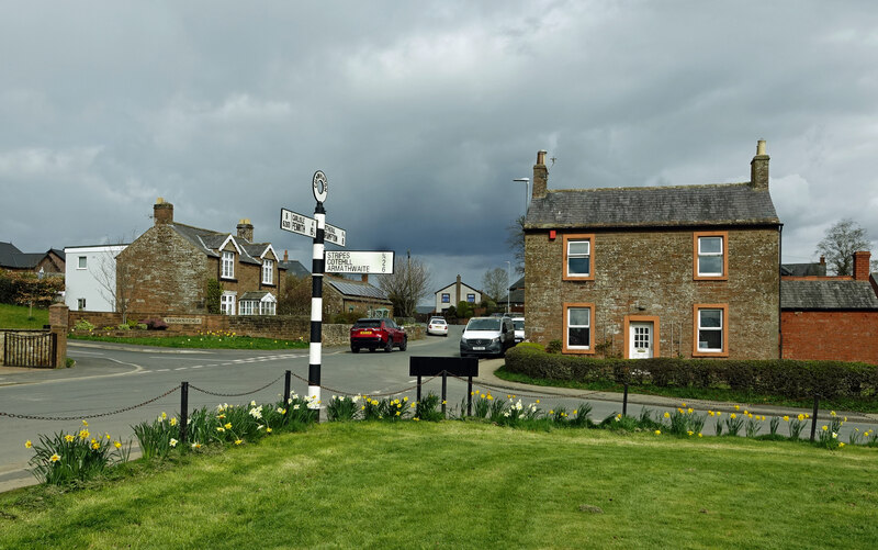In Cumwhinton village