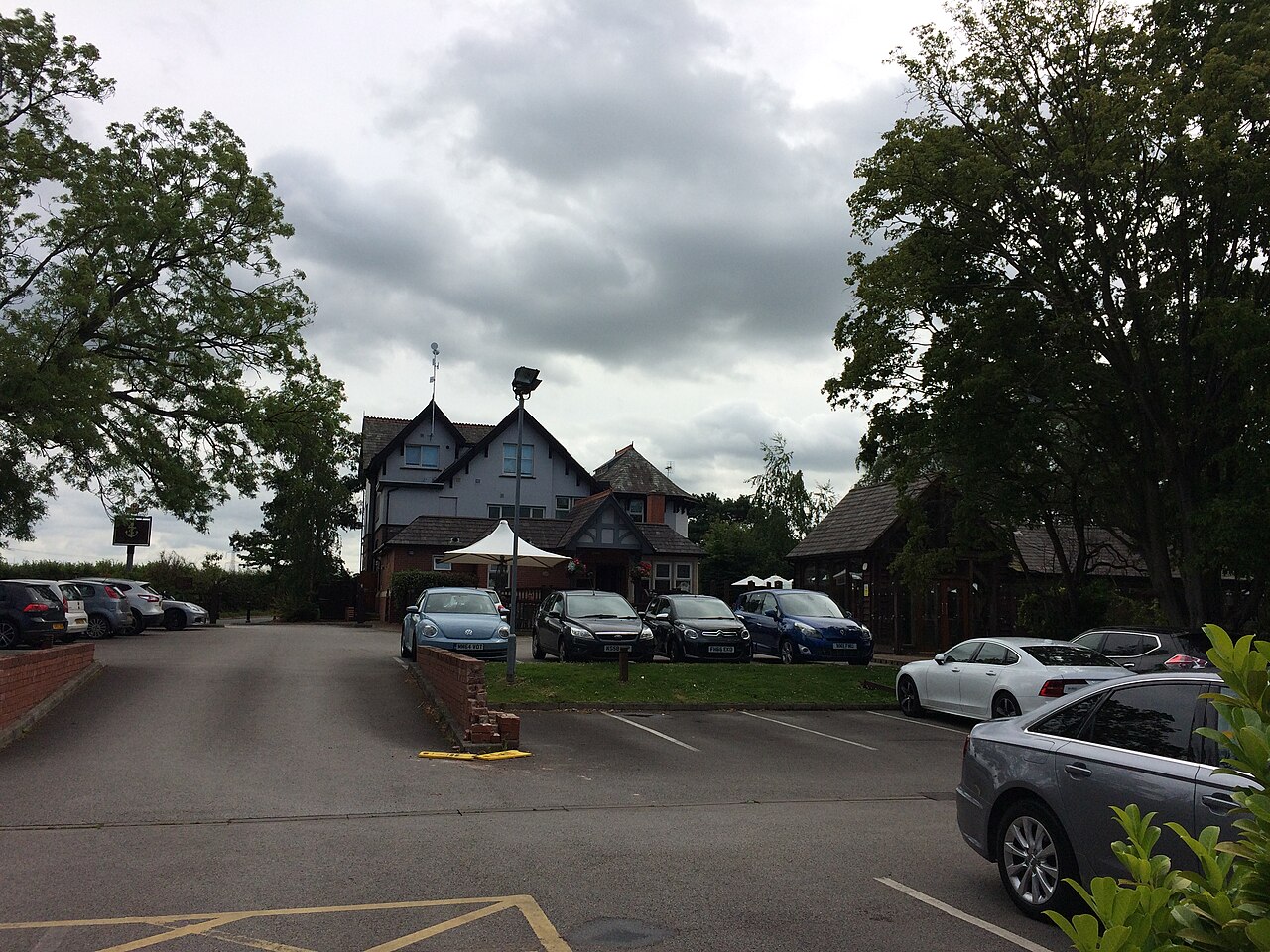 Back of the Rope & Anchor Pub, Dunham Massey