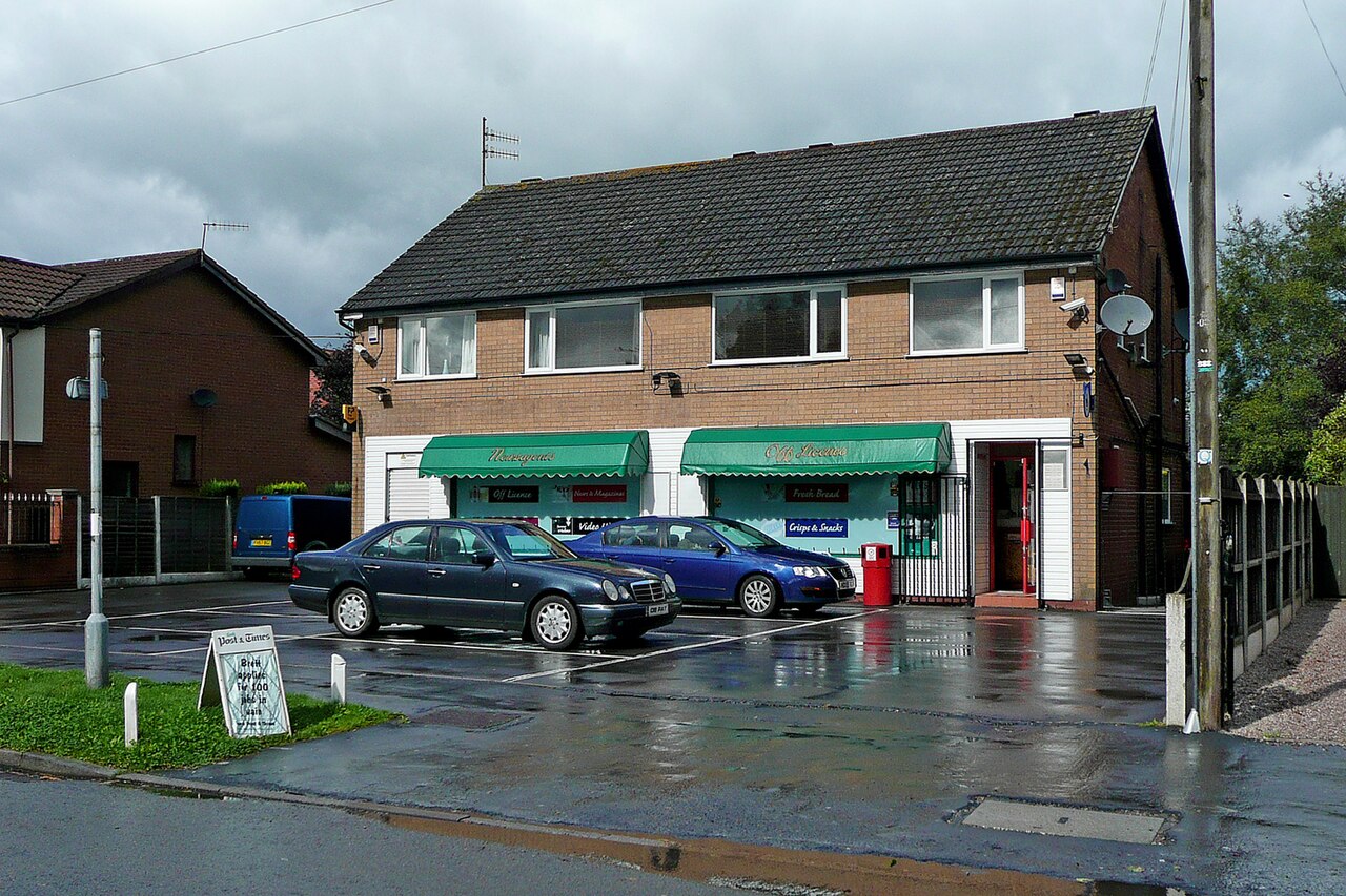 Village stores at Endon in Staffordshire
