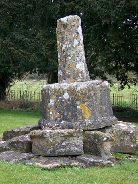 Stone Cross, All Saints Church, Enford
