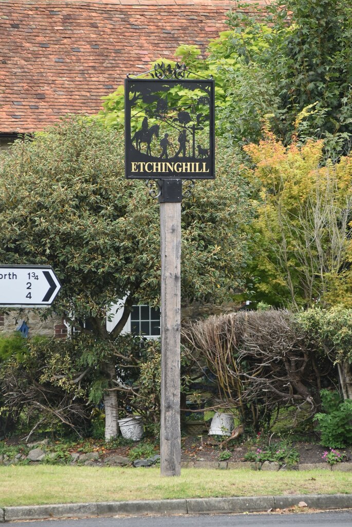 Etchinghill Village Sign