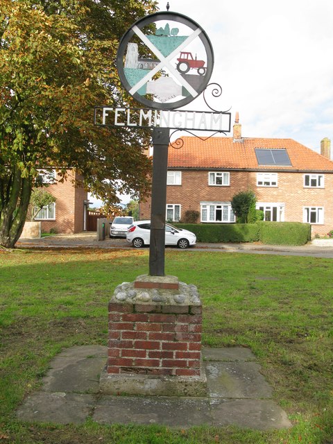 Felmingham Village Sign