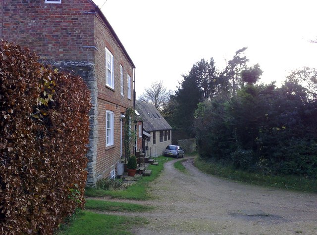 Lane from the church, Finmere