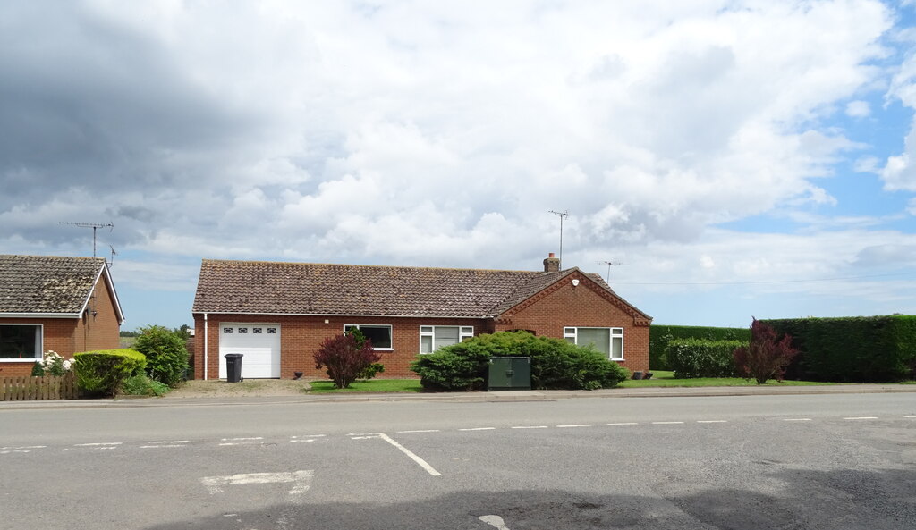 Bungalows on Church Road, Friskney