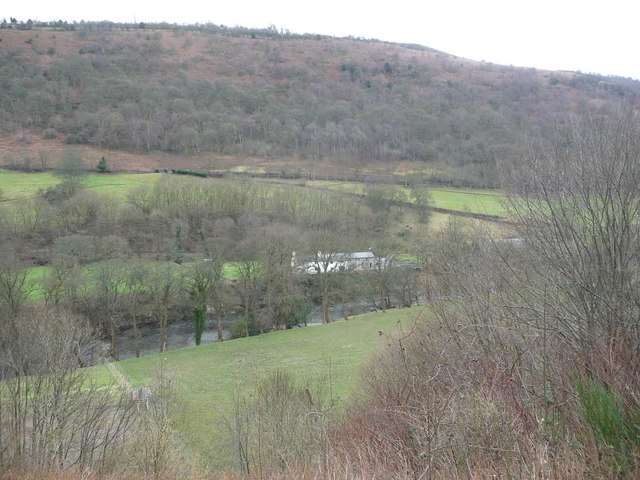 Old cottages in the Vale of Llangollen