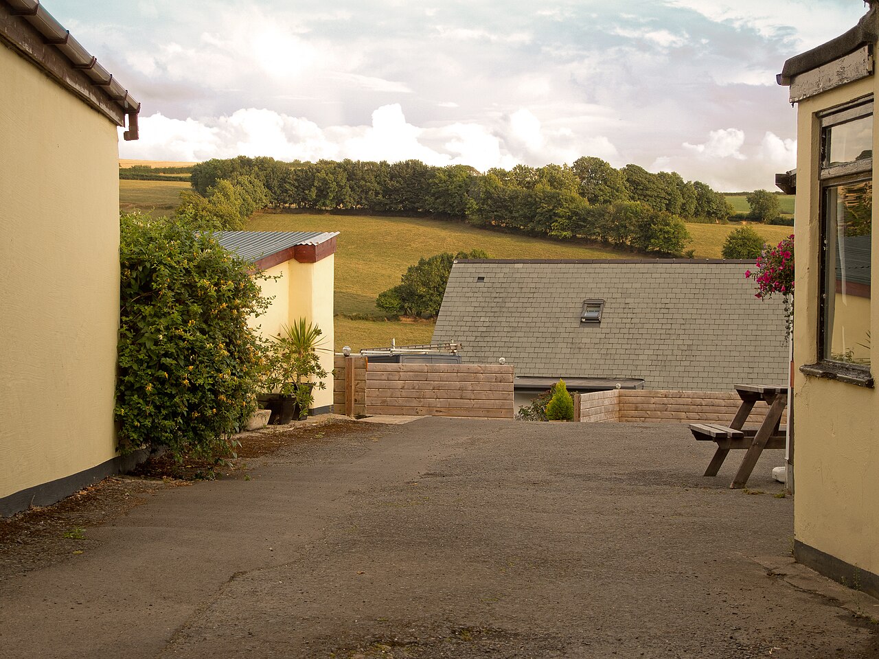 A view from the New Inn, Goodleigh