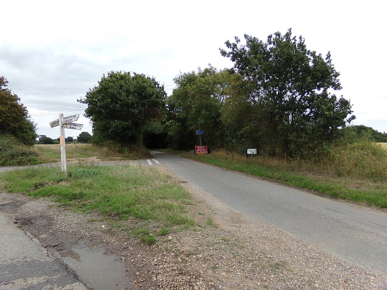 Nightingale Hall Road, Greenstead Green