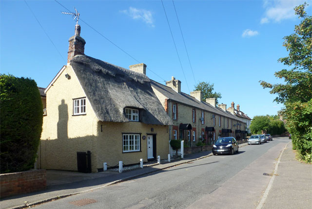 Cottages on Church Street, Guilden Morden