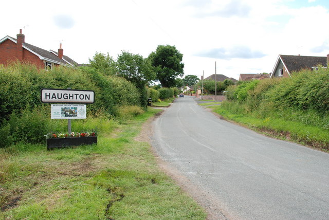 Entrance to the Village of Haughton