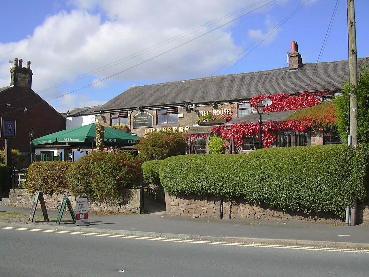 "The Dressers Arms" (Pub) 9 Briers Brow, Wheelton, Chorley, PR6 8HD