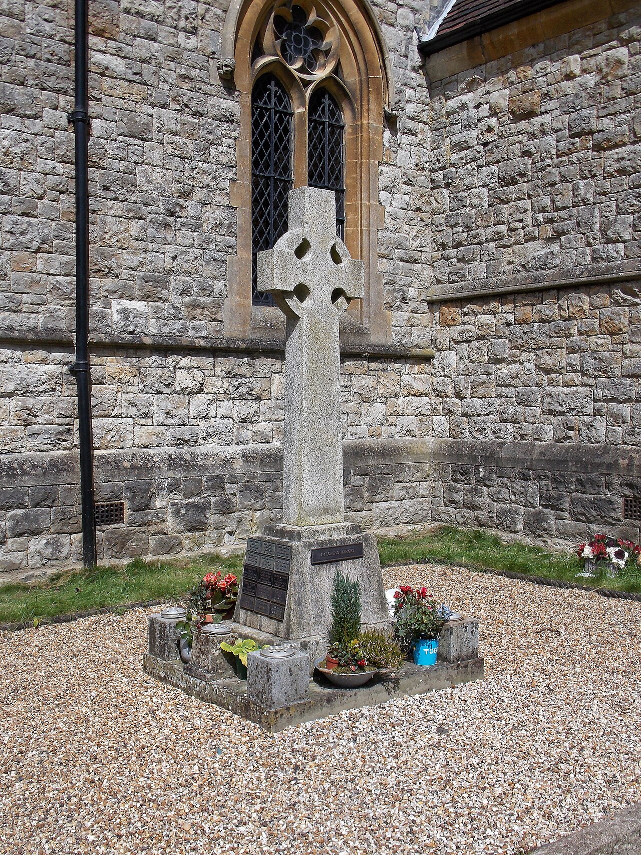 Church of the Holy Innocents, High Beach, Essex, England - memorial cross