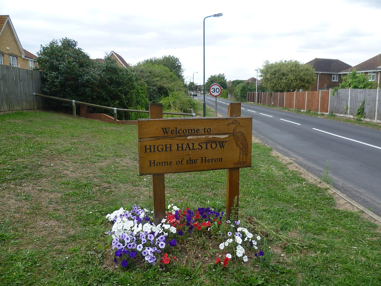 Village sign at High Halstow