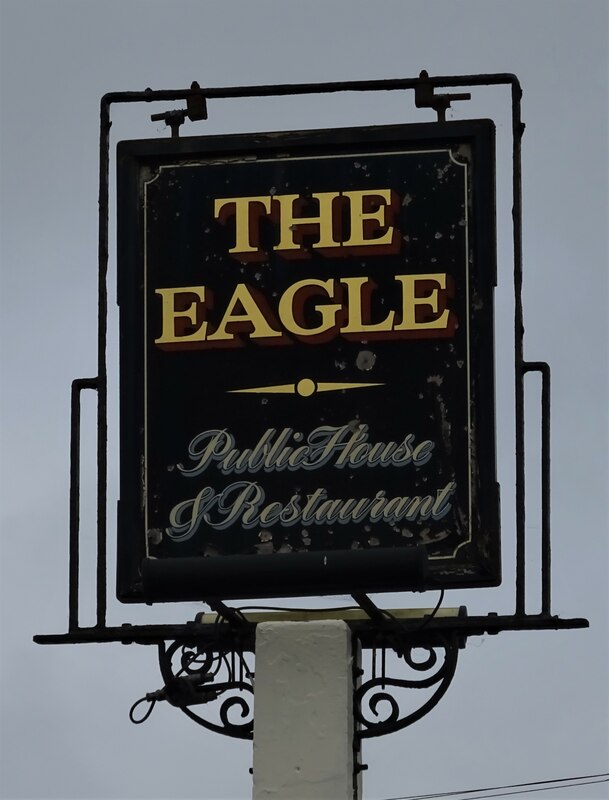 Sign for the Eagle, Kelvedon Hatch